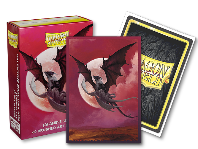 Image of Valentine Dragon 2024 Brushed Art Dragon Shield (JAPANESE)