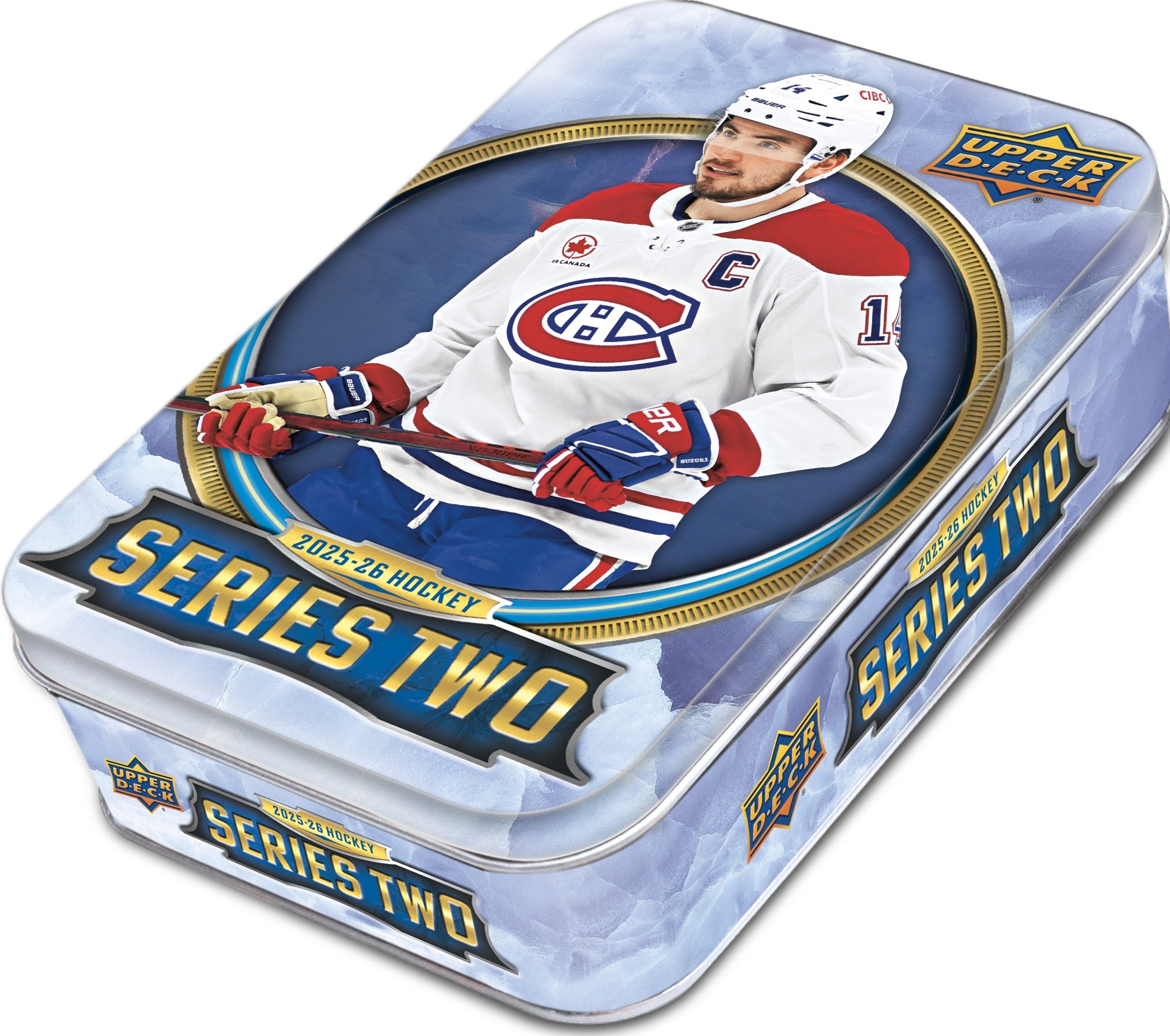 Image of 2025-26 Upper Deck Series Two Tin (IN STORE PURCHASE ONLY READ DESCRIPTION)