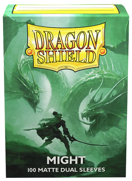Image of Might Dual Matte Dragon Shield (STANDARD)