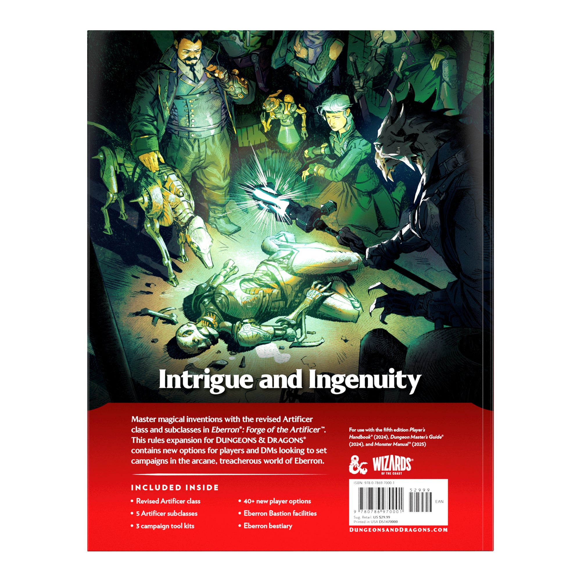 Image of RPG EBERRON: FORGE OF THE ARTIFICER - Dungeons and Dragons