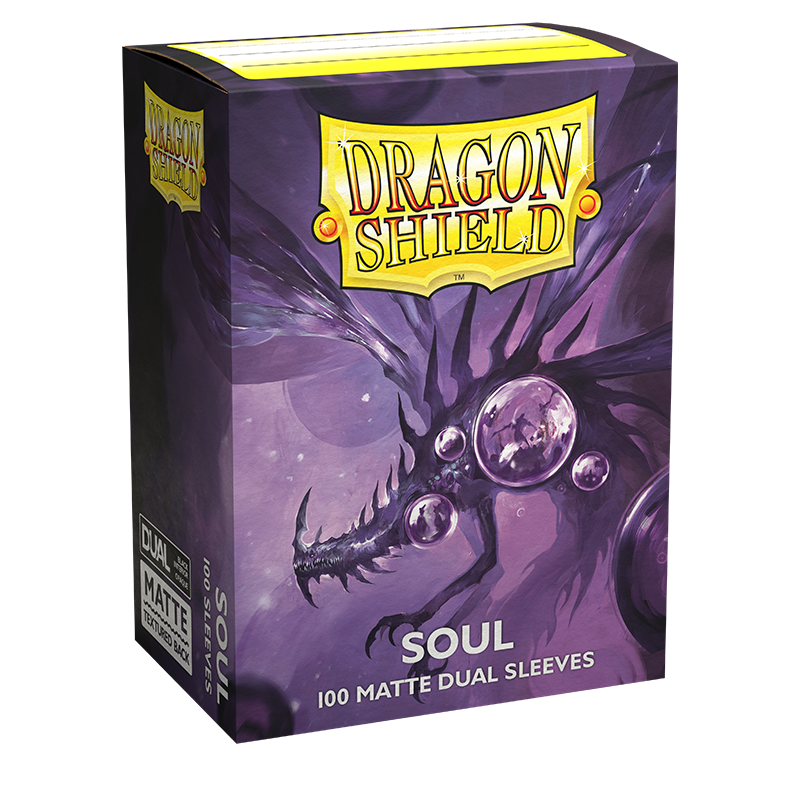 Image of Soul Matte Dual Sleeves Dragon Shield (STANDARD)