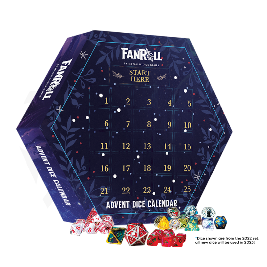 Image of FanRoll Dice Advent Calendar (2023)