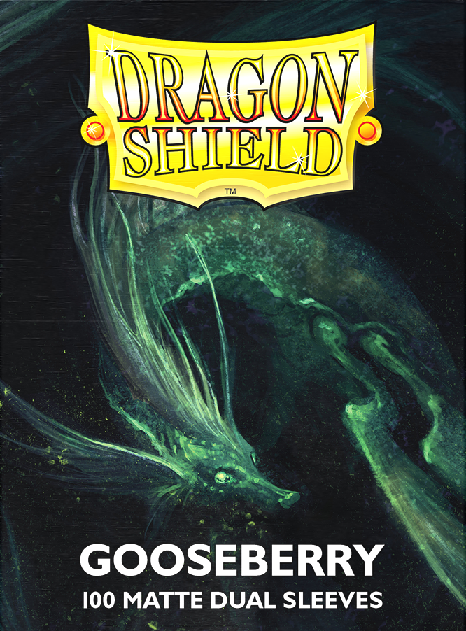 Image of Dragon Shield Sleeves Dual Matte Gooseberry