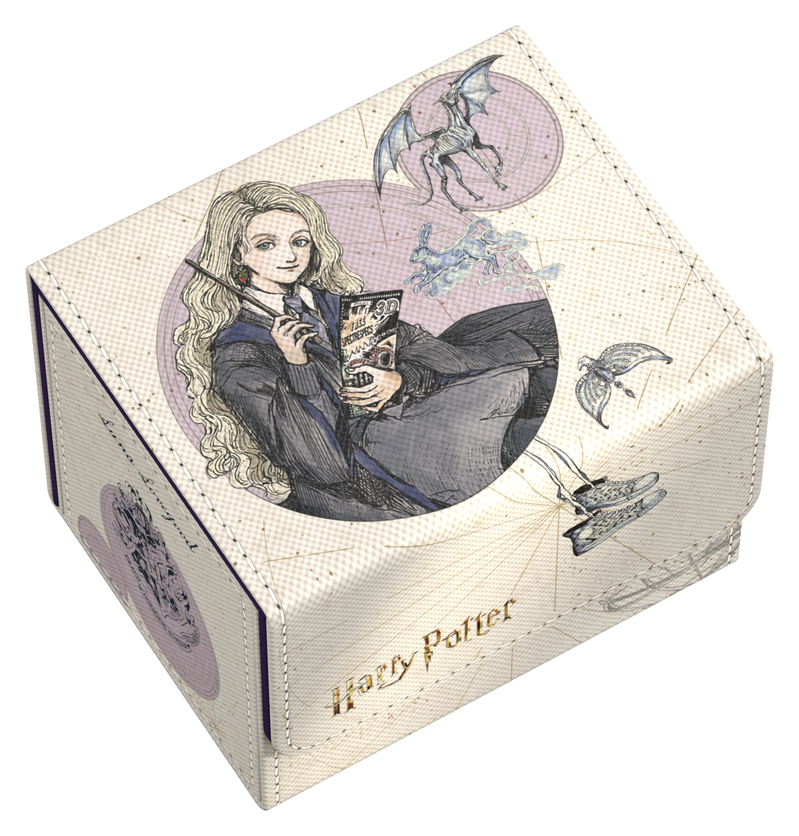 Image of Luna Lovegood 100+ Ultimate Guard Sidewinder Deckbox