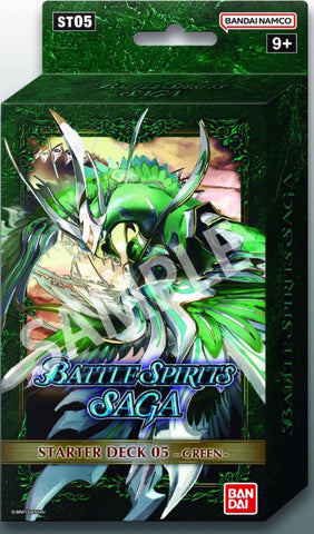 Battle Spirits Saga Starter Deck 05 Verdant Wings [Green] [ST05]