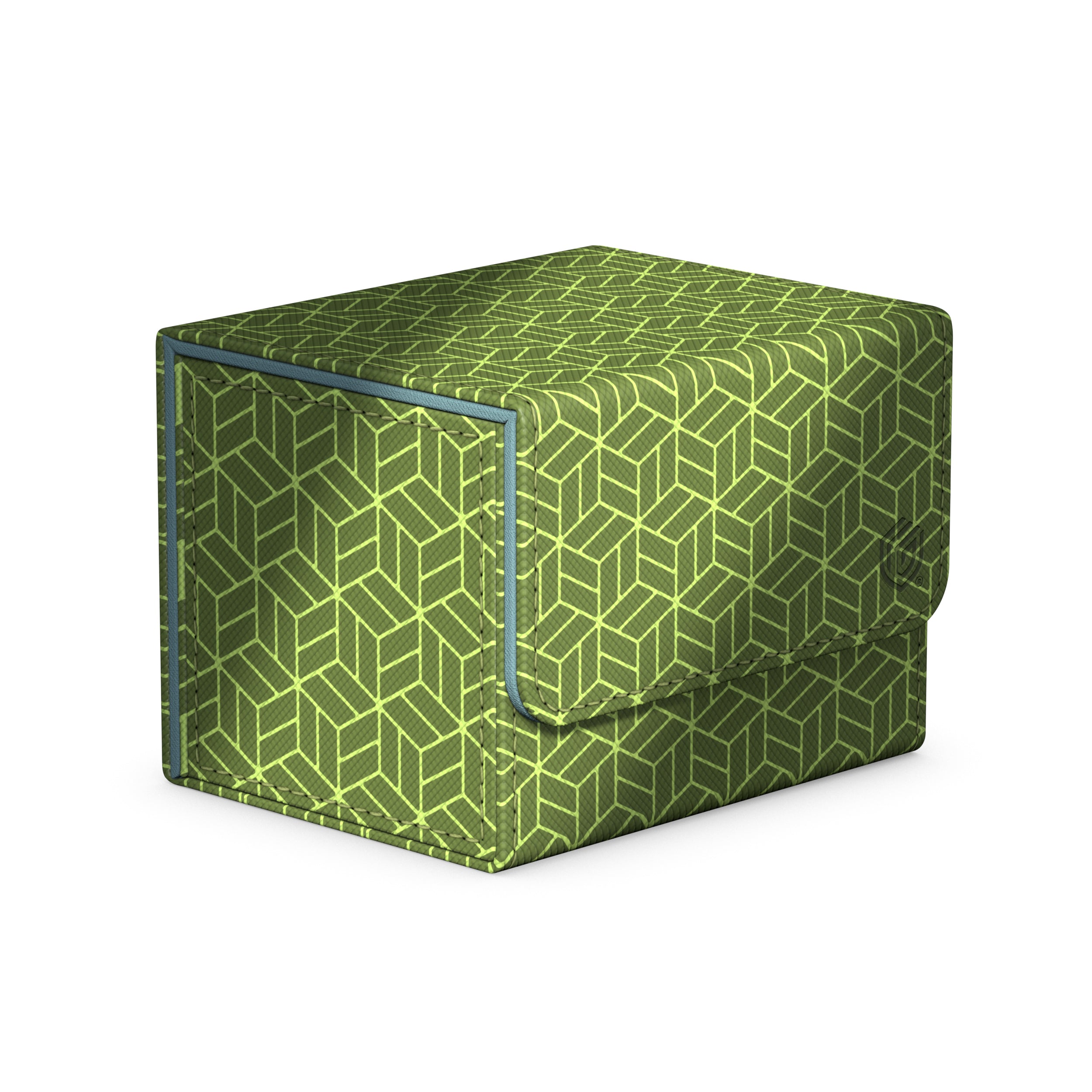 Image of SHOGUN'S JOURNEY II SHIPPOU (GREEN/LIGHT BLUE) 100+ ULTIMATE GUARD SIDEWINDER XENOSKIN DECKBOX