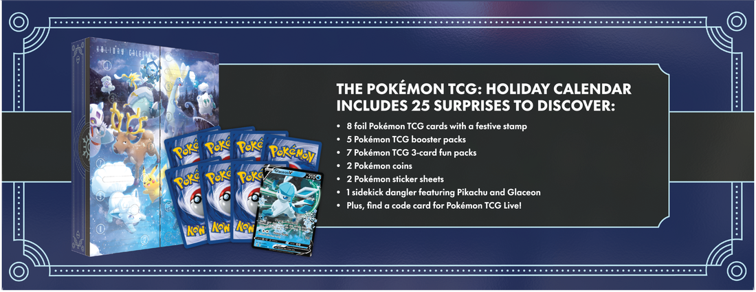 Image of Pokemon Holiday Calendar 2023