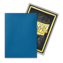 Blue Silver Matte Dual Art Sleeves (STANDARD)