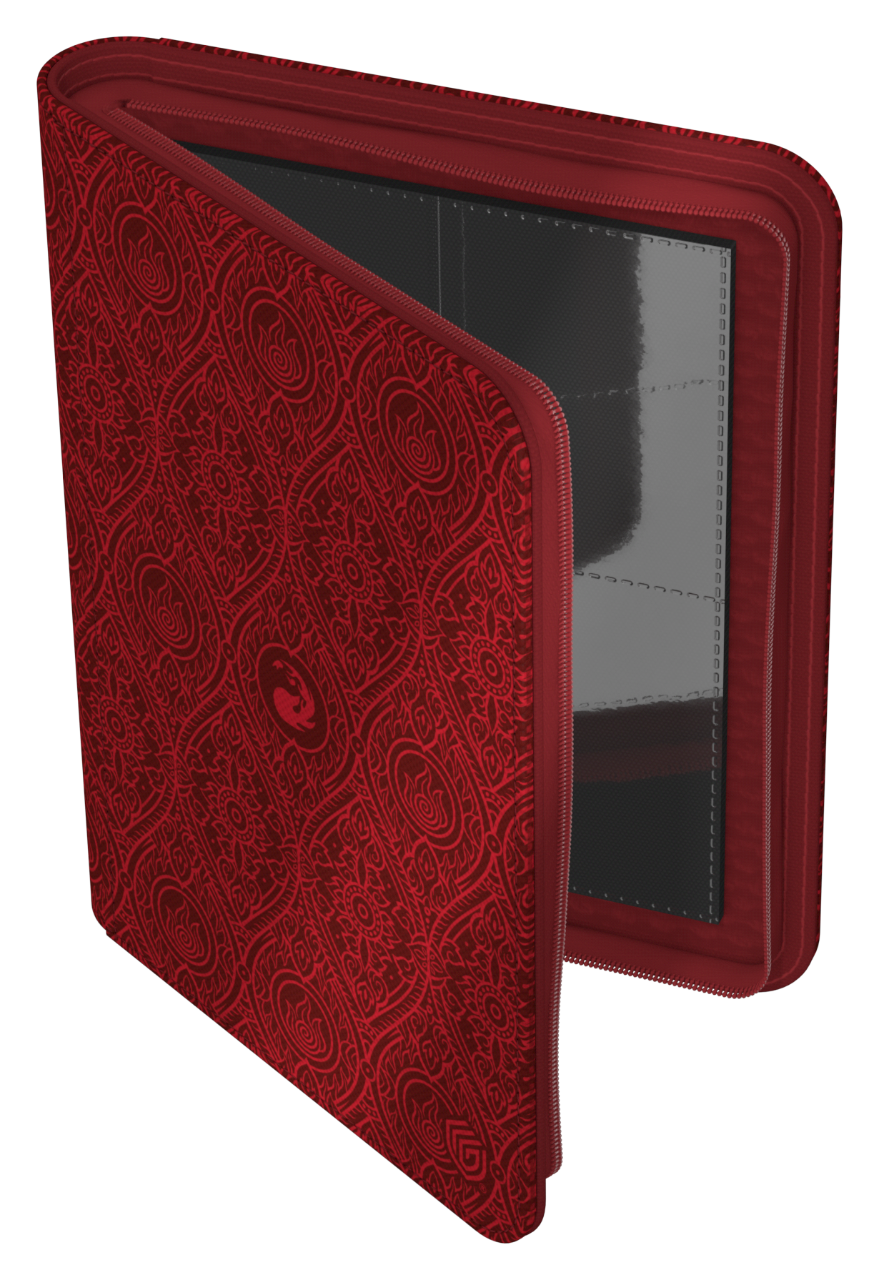 Image of Red Xenoskin Zipfolio 4 Pocket - Avatar: The Last Airbender - Mana Symbol