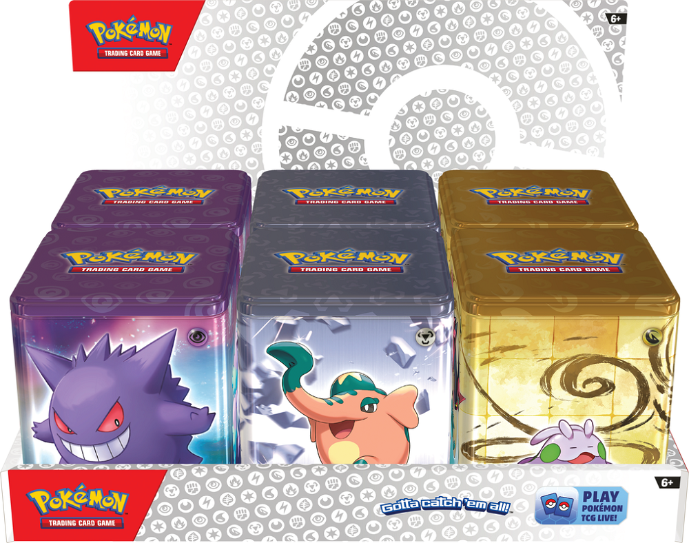 Image of Stacking Tins (Dragon, Metal, & Psychic) Pokémon