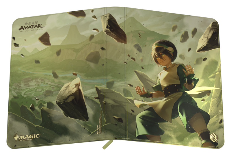 The Last Airbender: Toph Green - 18 Pocket (360) Xenoskin Zipfolio