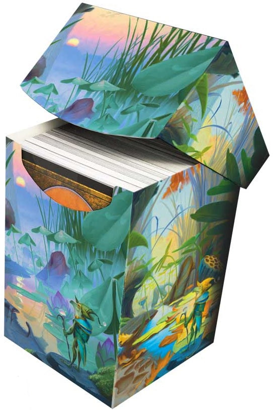 Image of BLOOMBURROW 100+ BLUE ULTRA PRO DECK BOX