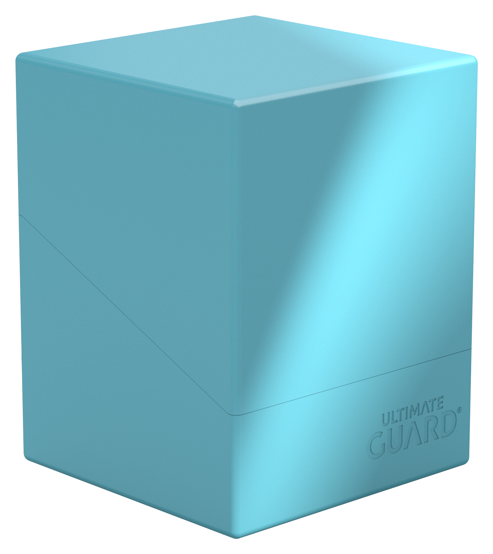 Image of Turquoise Solid Ultimate Guard Boulder 100+ Deckbox