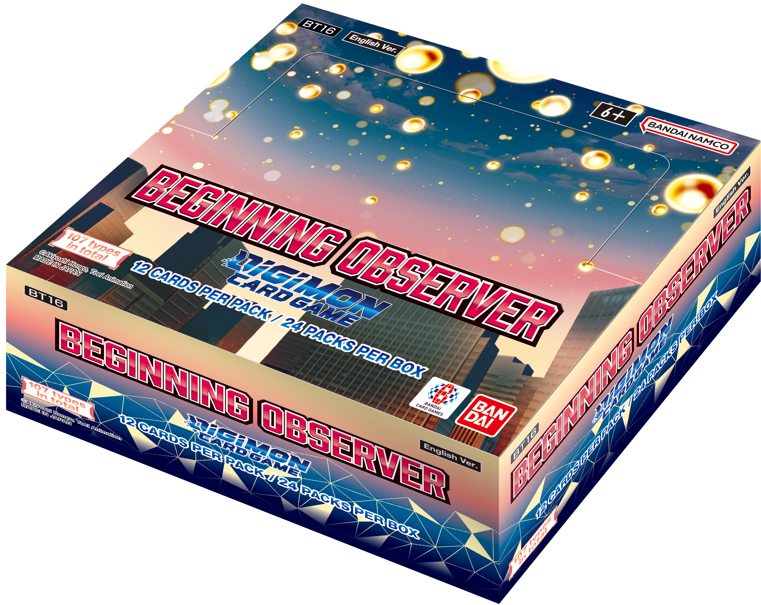 Image of BEGINNING OBSERVER BOOSTER BOX - DIGIMON CARD GAME