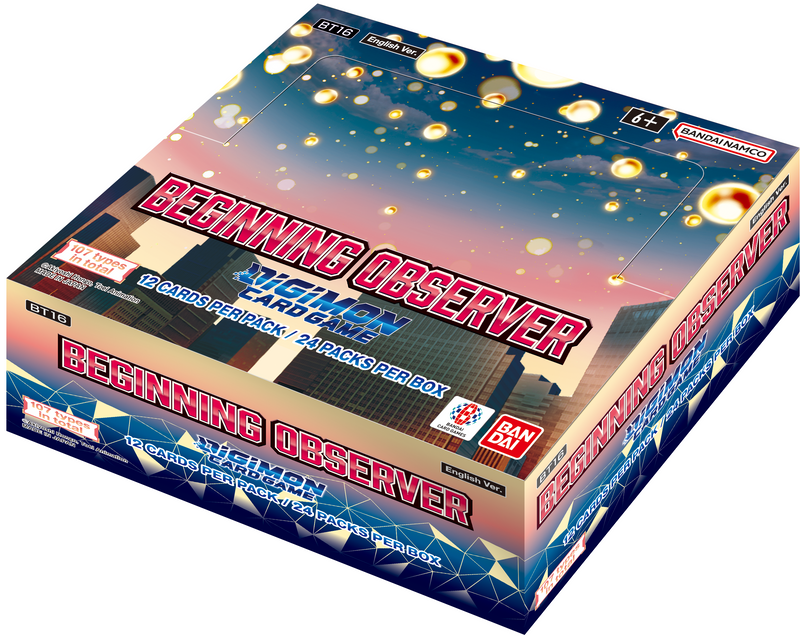 BEGINNING OBSERVER BOOSTER BOX - DIGIMON CARD GAME