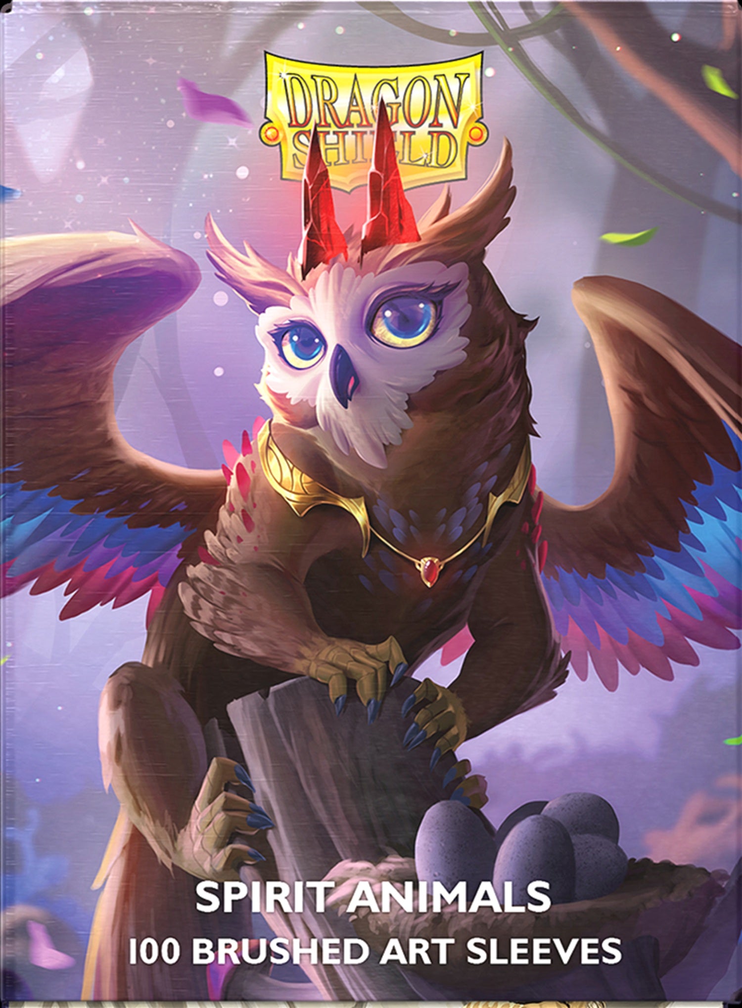 Image of THE DRAGOWLIS Brushed Art Dragon Shield (STANDARD)
