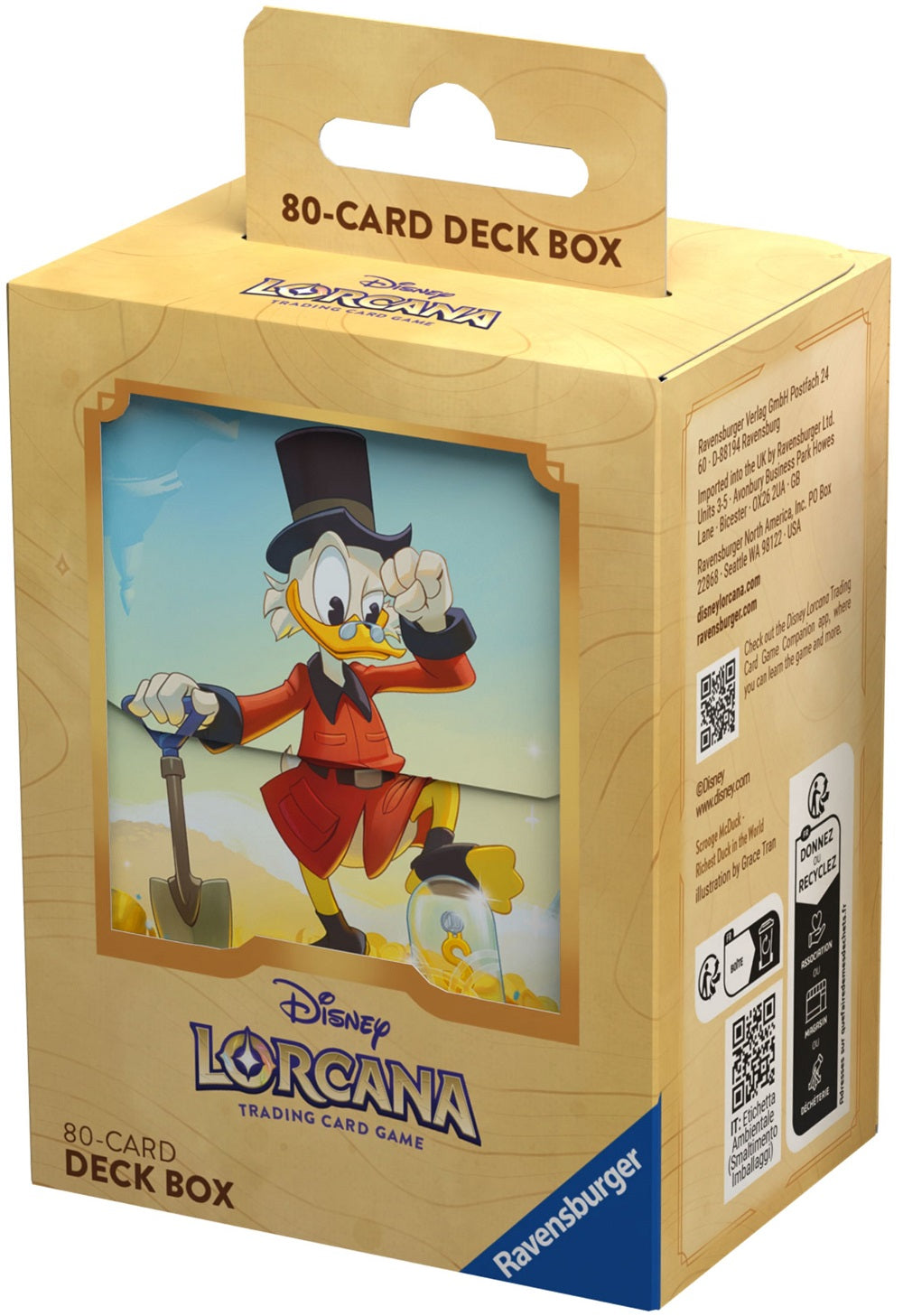 Image of Disney Lorcana Scrooge McDuck Deck Box