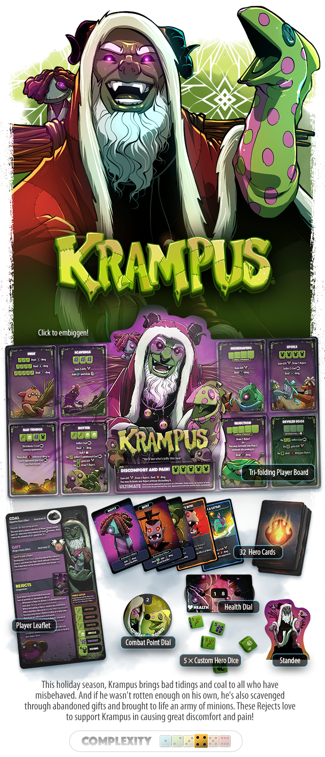 Image of Dice Throne Santa Vs Krampus