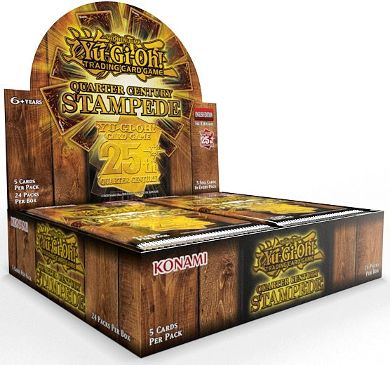 Image of QUARTER CENTURY STAMPEDE BOOSTER BOX