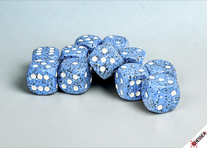 Image of SPECKLED Chessex - OCEAN STONE - 12 Dice 16MM