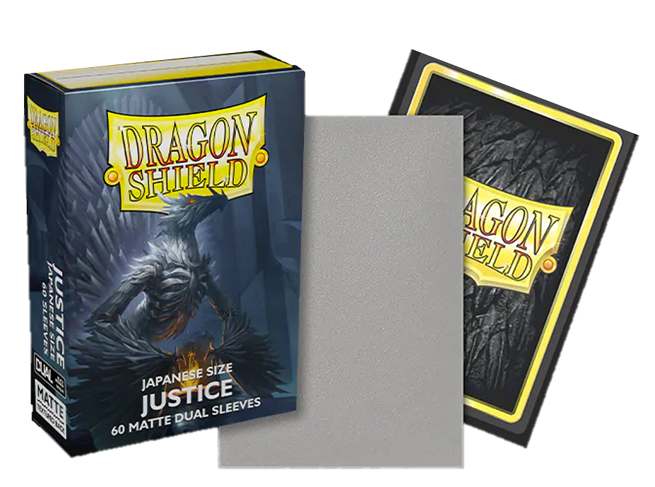 Image of Justice Matte Dual Dragon Shield (JAPANESE)