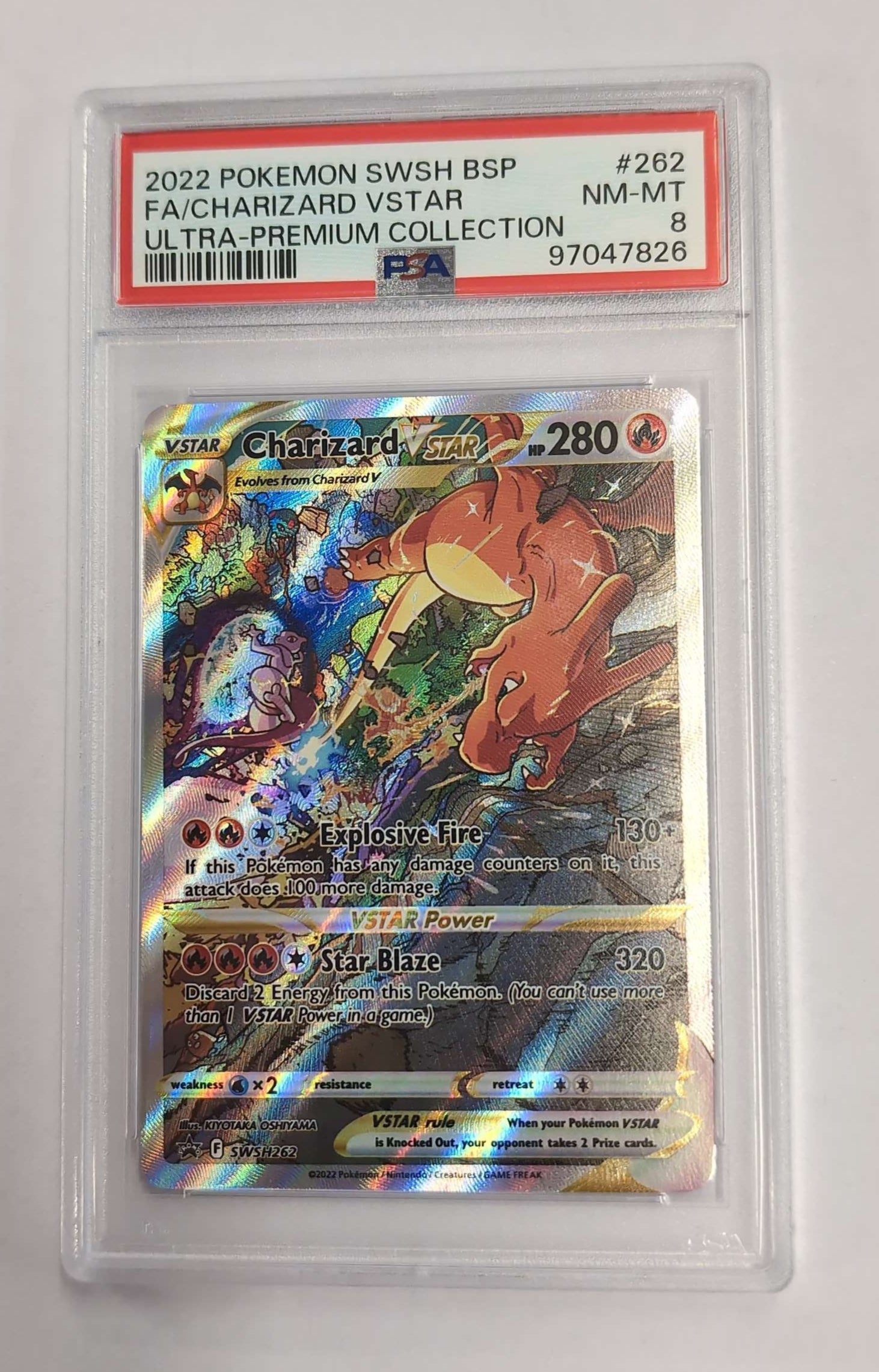Image of Charizard VSTAR (Ultra Premium Collection Promo) No.262 PSA 8