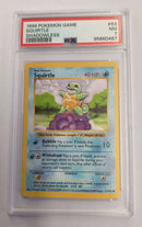 Squirtle (Base Set Unlimited SHADOWLESS) No.63 PSA 7