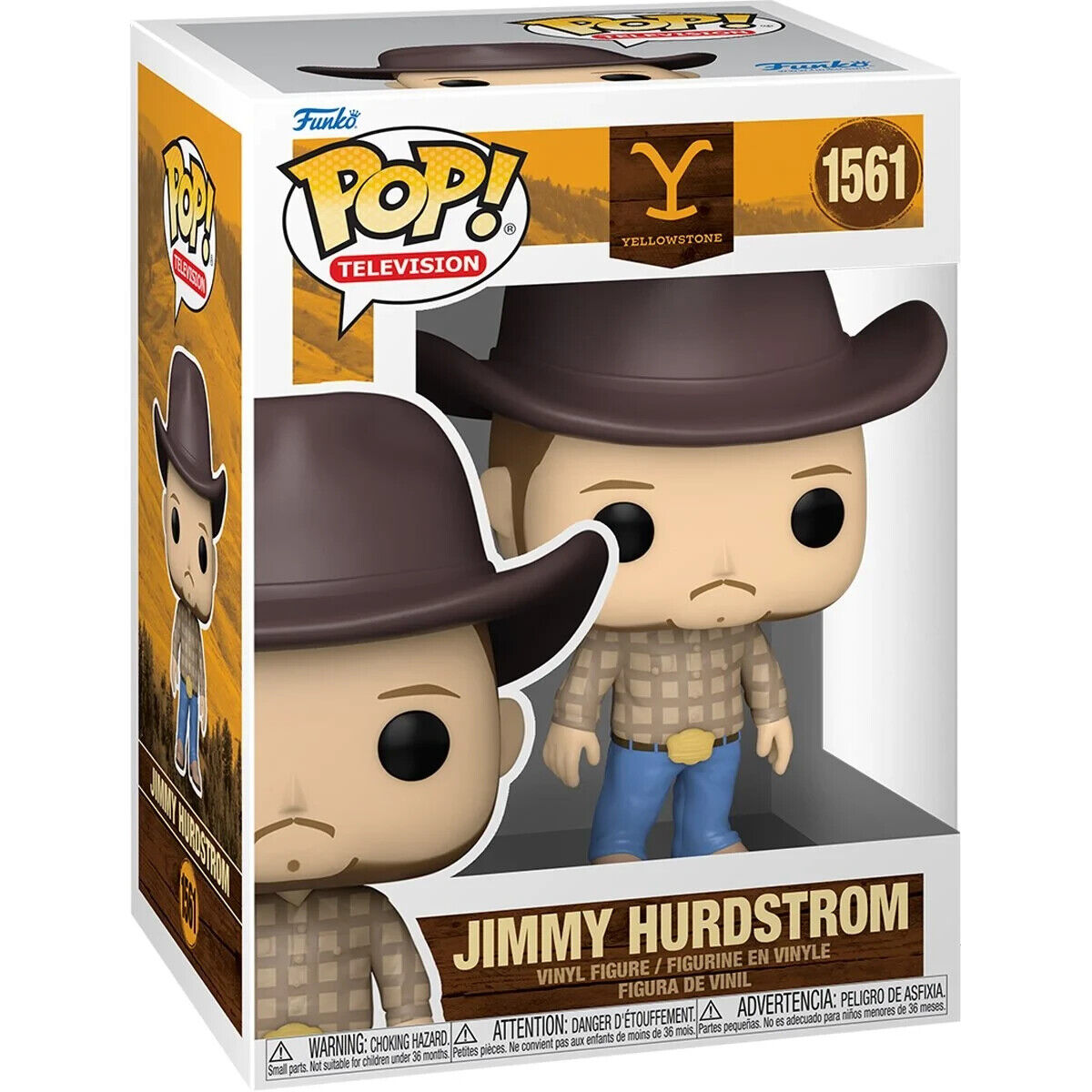 Image of Funko Pop Yellowstone - Jimmy Hurdstrom - Vinyl Figure - #1561