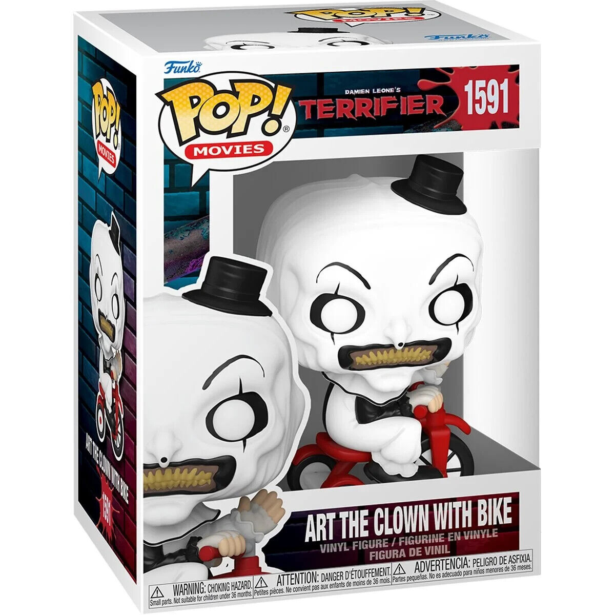 Image of Art the Clown with Bike (Terrifier) #1591