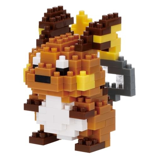 Image of Raichu Nanoblock Pokemon Figure