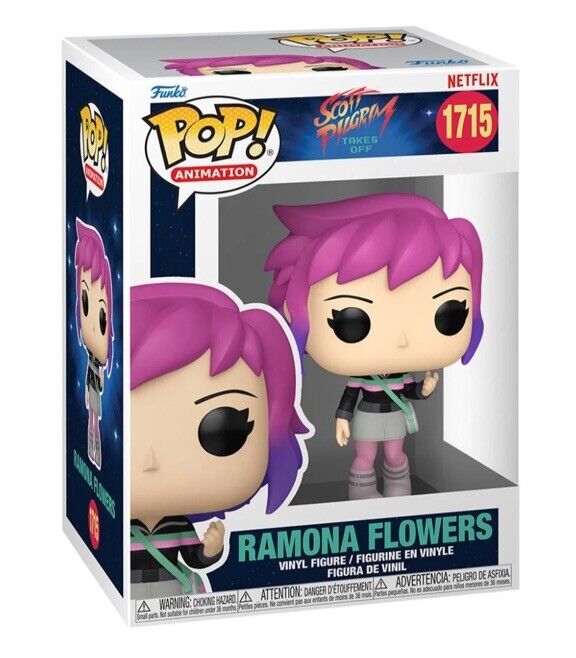 Image of Scott Pilgrim Takes Off Ramona Flowers Funko Pop! #1715