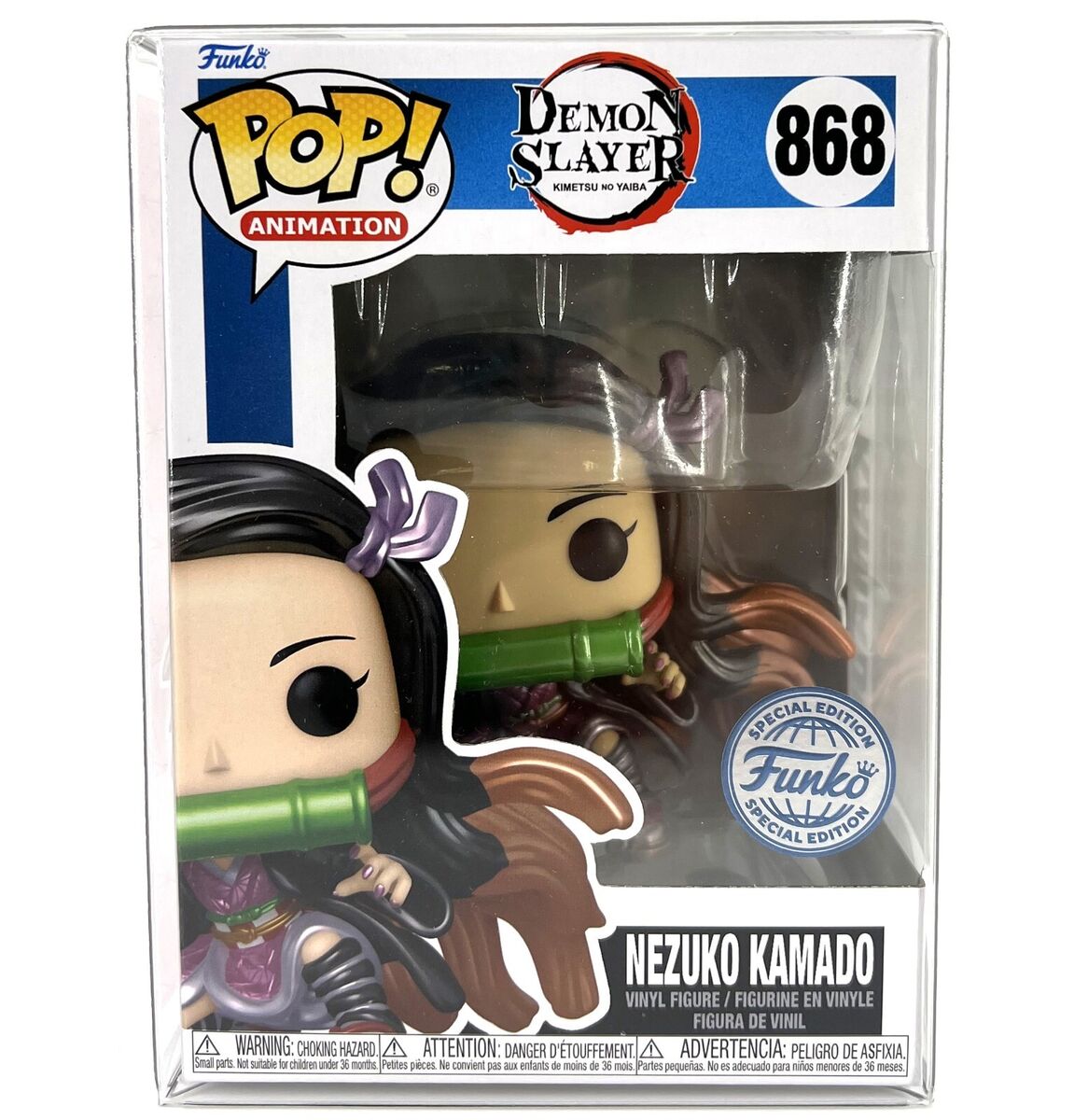Image of Nezuko #868 Funko Special Edition (Pop! Animation Demon Slayer)