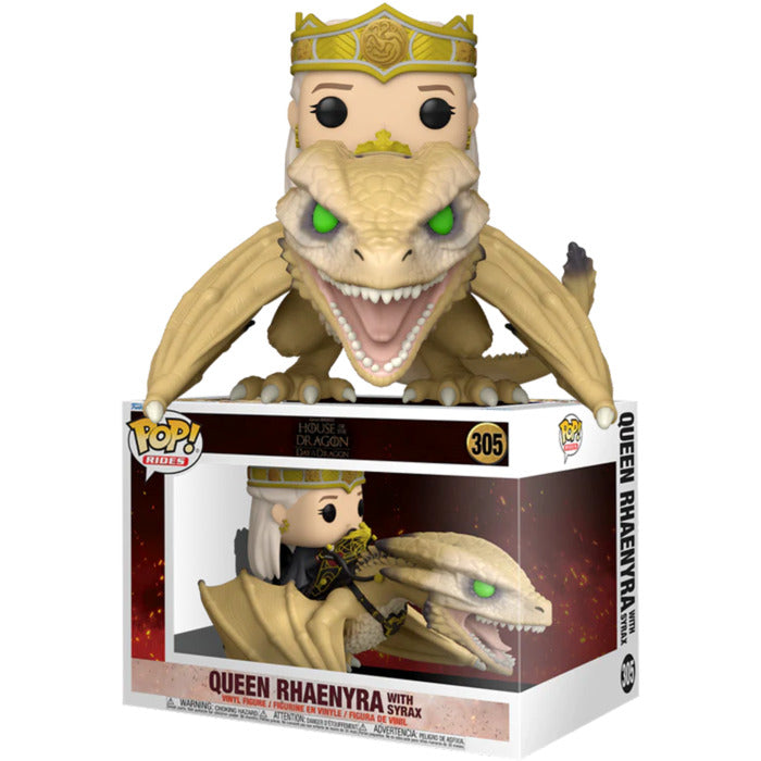 Image of Queen Rhaenyra with Syrax (Game of Thrones: House of the Dragon) #305