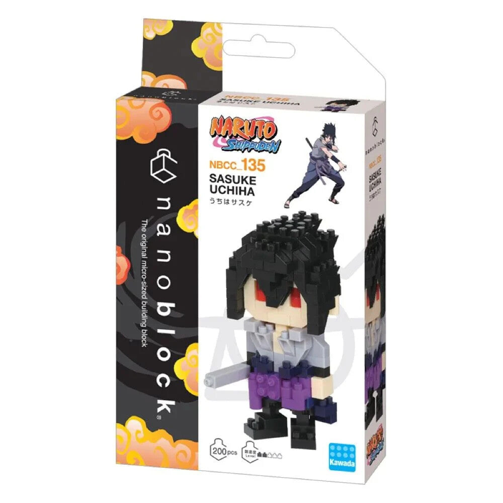 Image of NANOBLOCK NARUTO SHIPPUDEN: SASUKE UCHIHA