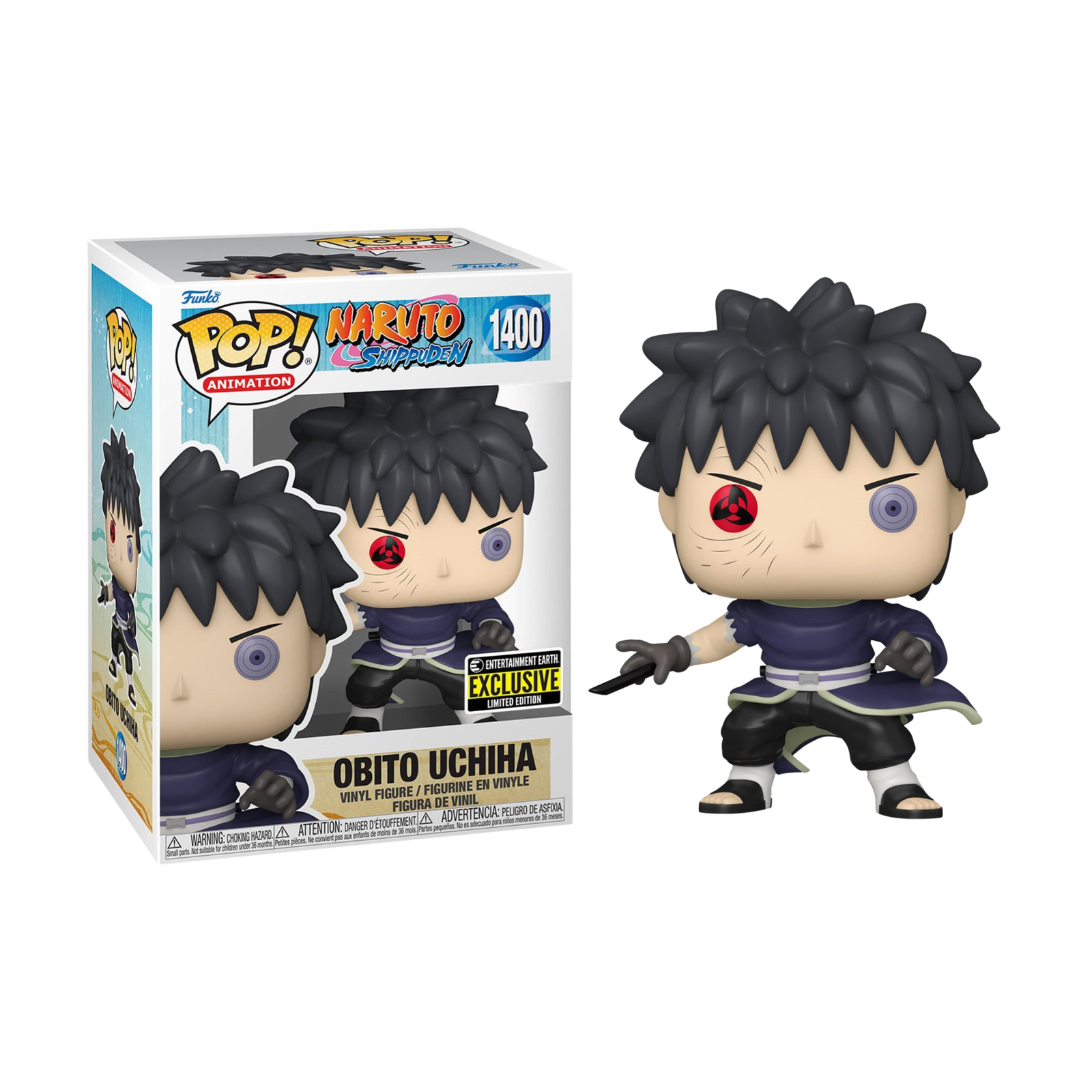 Image of Obito Uchiha #1400 (Entertainment Earth Exclusive) (Naruto Shippuden)