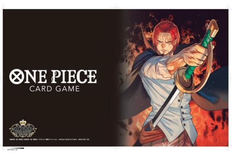 Image of One Piece Playmat and Storage Box Set - Shanks