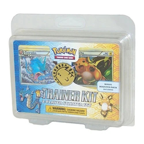 Image of HS Trainer Kit HeartGold SoulSilver Sealed w/ Booster (Gyarados & Raichu)