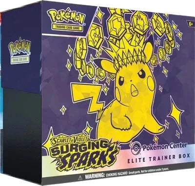 Image of Surging Sparks POKEMON CENTER Elite Trainer Box SV8