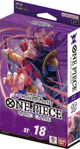 Starter Deck ST18 - Monkey D. Luffy - One Piece Card Game