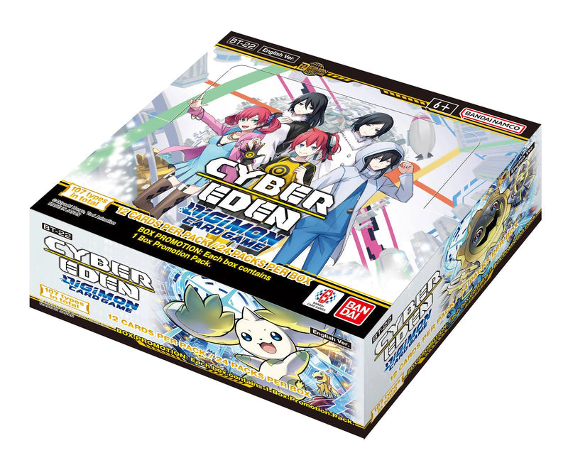 Image of Cyber Eden Booster Box - Digimon Card Game - BT-22