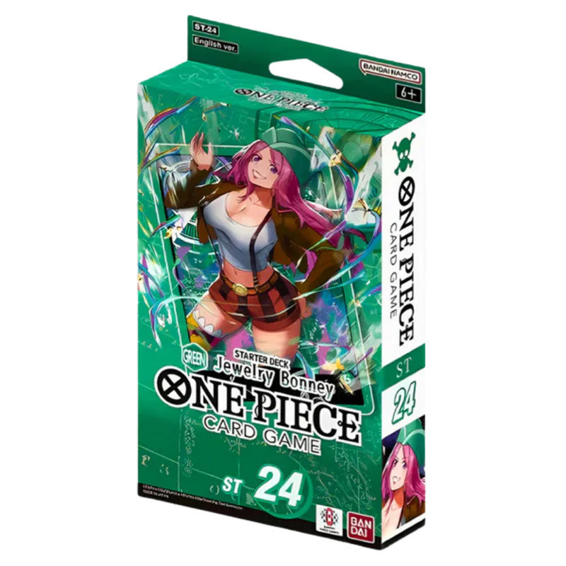 Image of ST24 - One Piece Card Game - GREEN Jewelry Bonney - Starter Deck