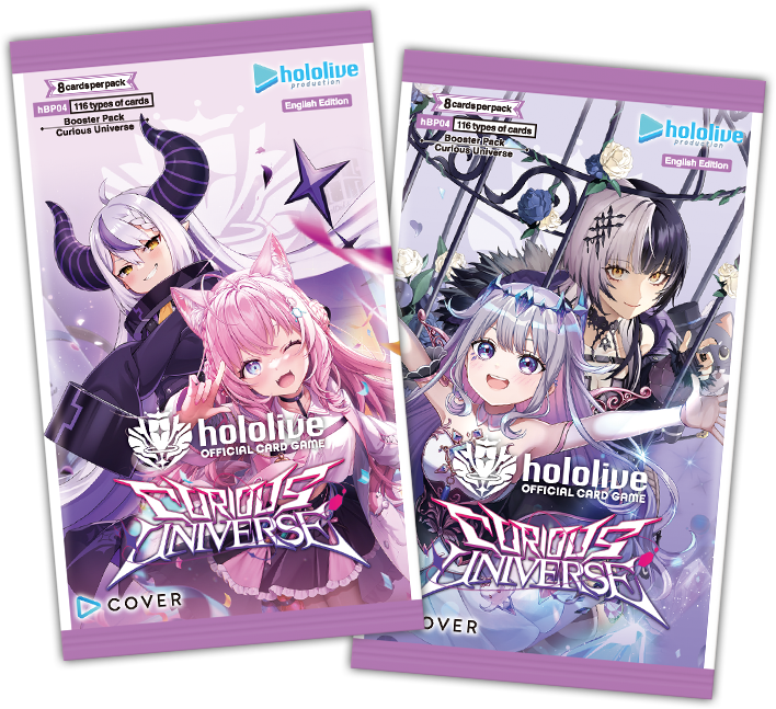 Image of HOLOLIVE - CURIOUS UNIVERSE - Booster Pack (Hololive Card Game)