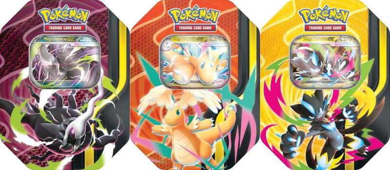 Image of MEGA FORCES TIN - POKEMON (PREORDER)