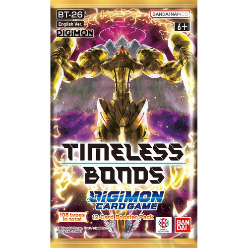 Image of TIMELESS BONDS - DIGIMON BOOSTER PACK