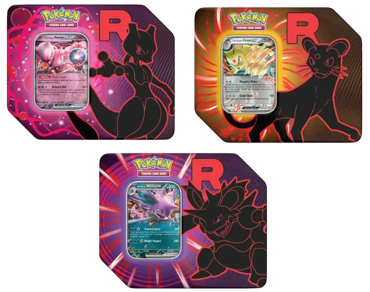 Image of Team Rocket Tins