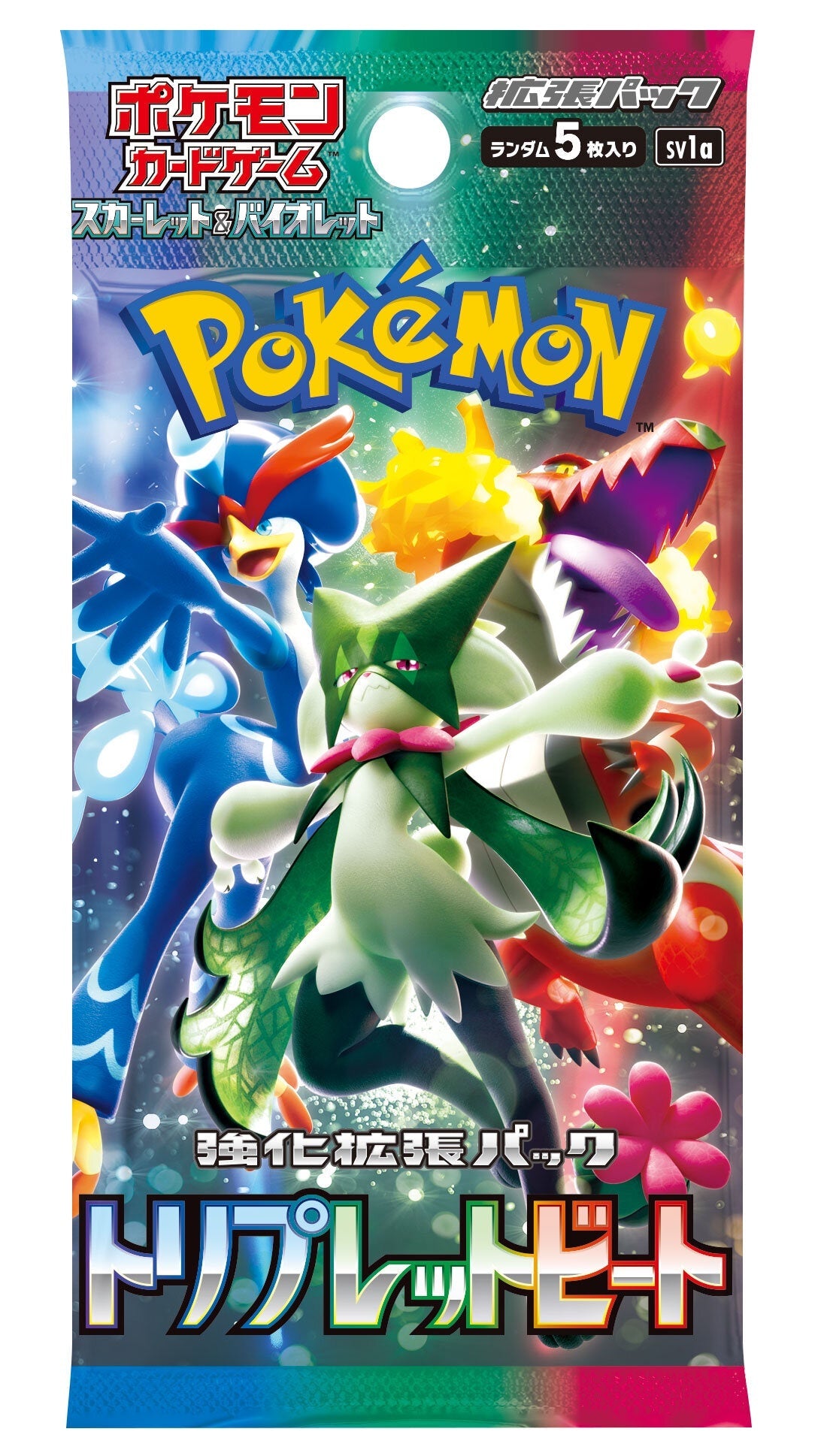 Image of Triple Beat - Japanese Booster Pack (sv1a)