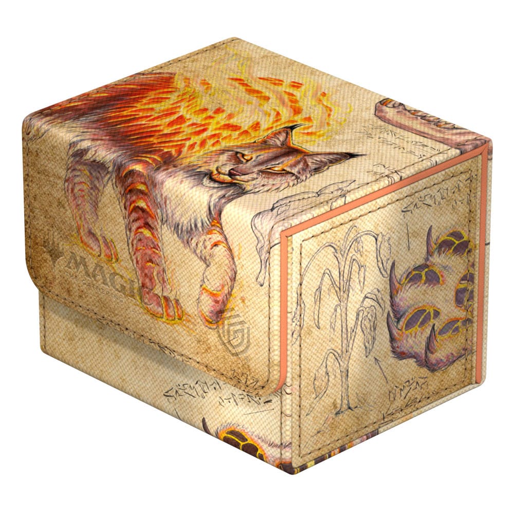 Image of Sunspine Lynx (Bloomburrow) 100+ Ultimate Guard Sidewinder Xenoskin Deckbox