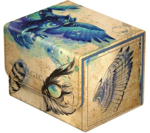 Maha, Its Feathers Night (Bloomburrow) 100+ Ultimate Guard Sidewinder Xenoskin Deckbox