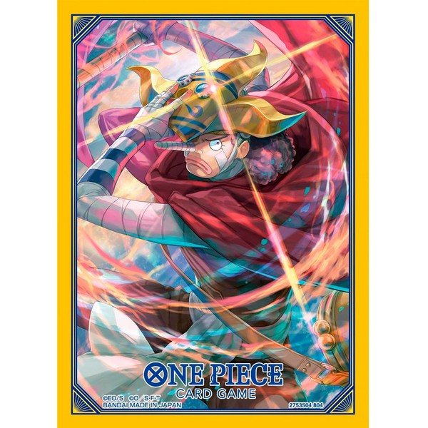 Image of Bandai: 70ct Card Sleeves - One Piece Card Game - Card Sleeves Set 9 - Sogeking