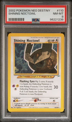 Shining Noctowl (Neo Destiny) 110/105 PSA 8